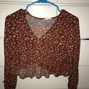brand new never worn cropped top